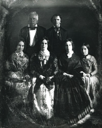 Oliver Bliss Hayes Family in 1846